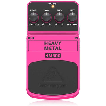 Pedal Behringer Para Guitarra Heavy Metal, Hm300